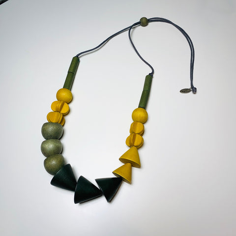 SYLCA Yellow Wood Deanna Necklace